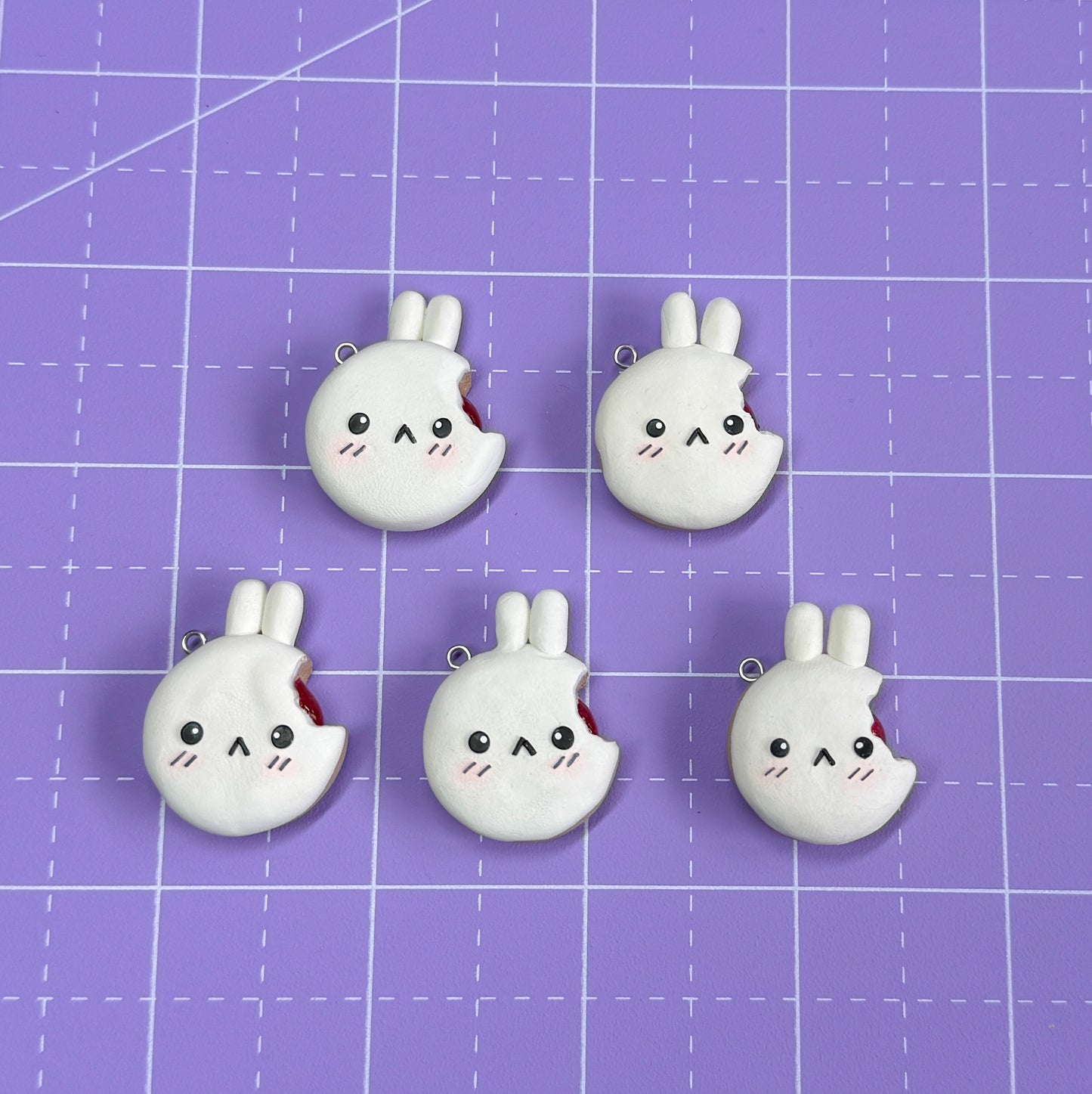 Jelly Donut Bun Charm