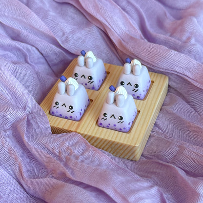 Taro Boba Bun Keycap