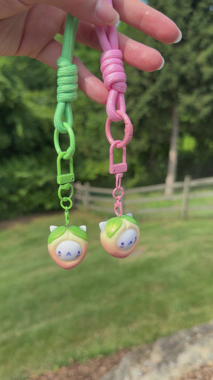 Peachy Kitty Charm